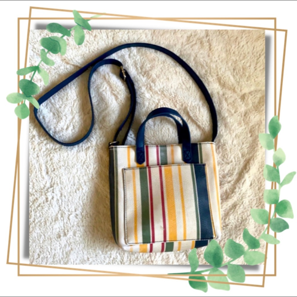 Target Leather Stripe Purse